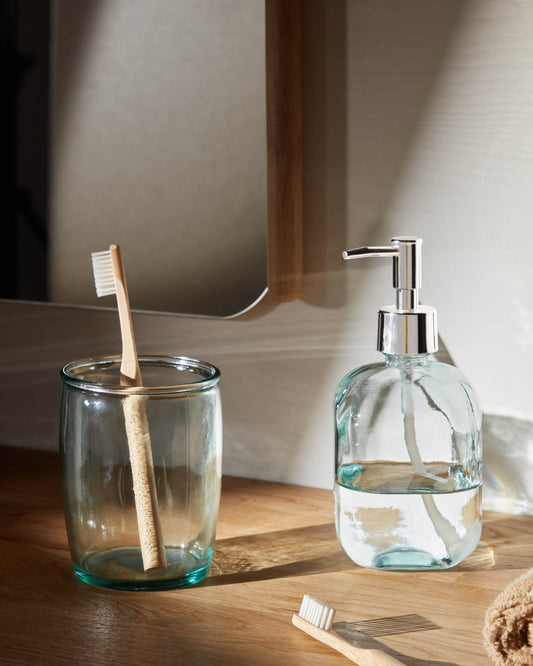 Trella clear soap dispenser