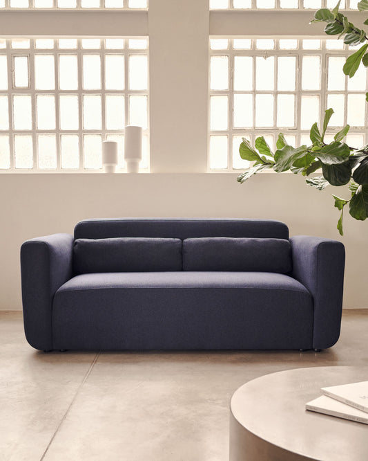 Neom 2 seater modular sofa in blue, 188 cm