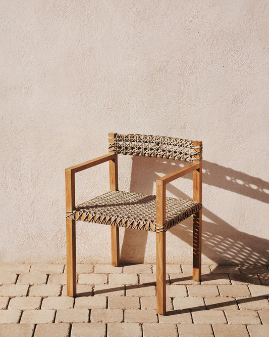 Giverola solid teak chair