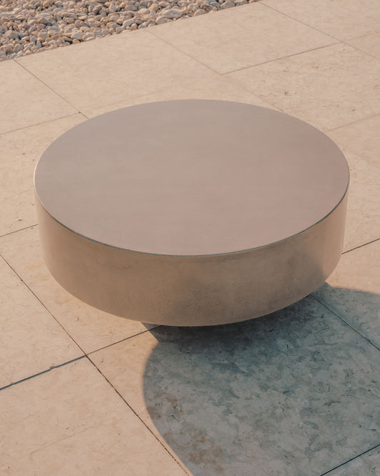 Garbet cement coffee table, Ø 80 cm