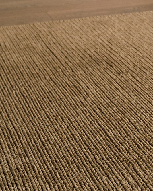 Galinda taupe rug made of synthetic fibres, 160 x 230 cm