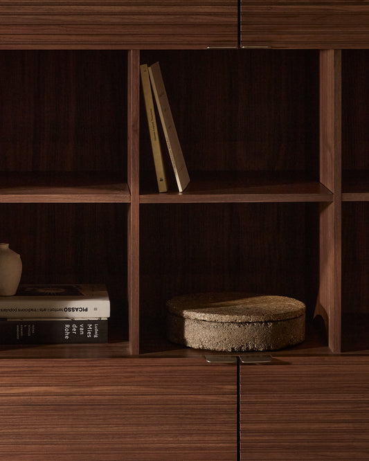 Mirani decorative stone box Ø 15 cm