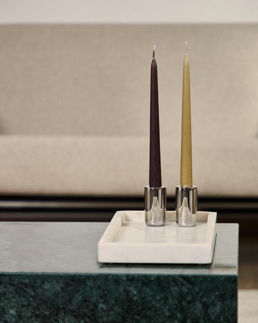 Nirela set of 2 candle holders 7cm