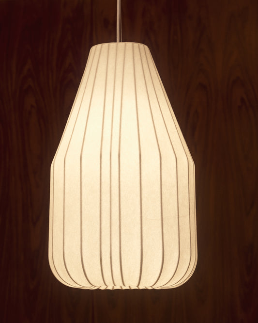 Somar ceiling lamp made with synthetic fibres and steel rods Ø30cm