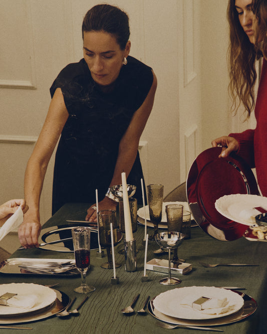 Nirela set of 2 candle holders 11cm