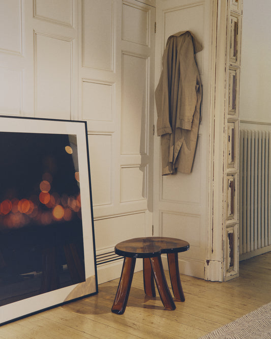 Zavira picture with photograph of Barcelona lights 80 x 100cm