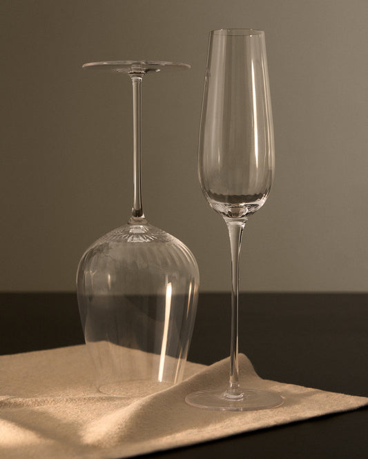 Davel clear champagne glass 21.5 cl