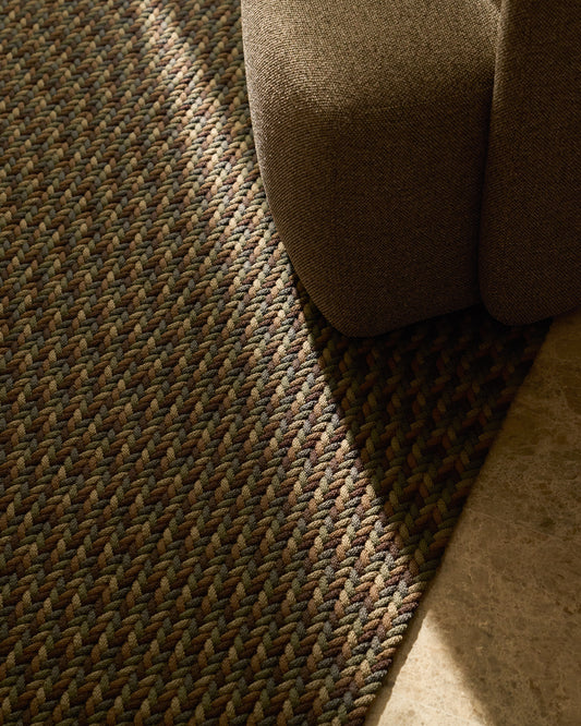 Despas multicolour synthetic fibre rug 160 x 230 cm