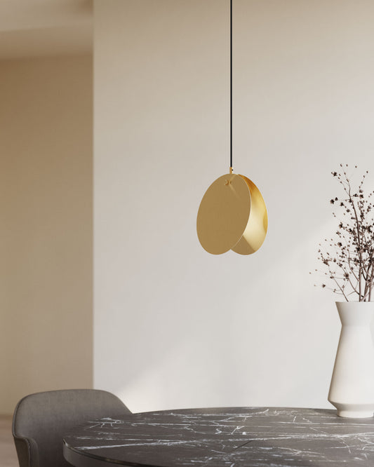 Monica pendant lamp brass