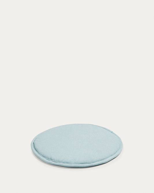 Silke cushion light blue