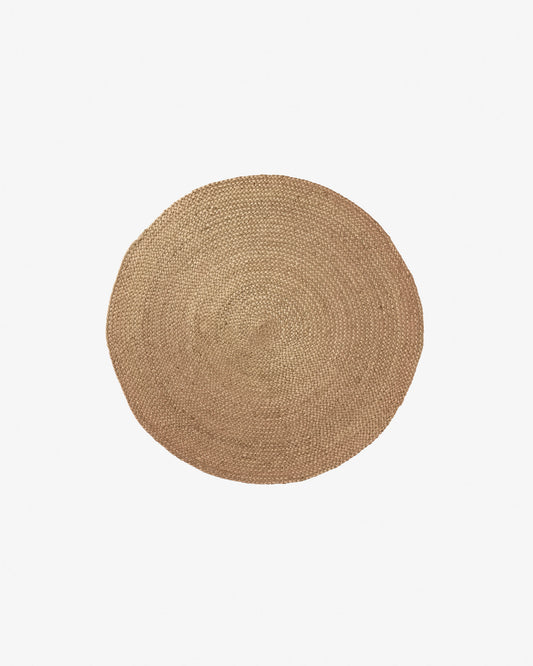 Doc rug Ø 100 cm natural