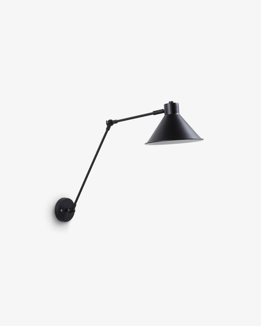 Dione wall lamp black