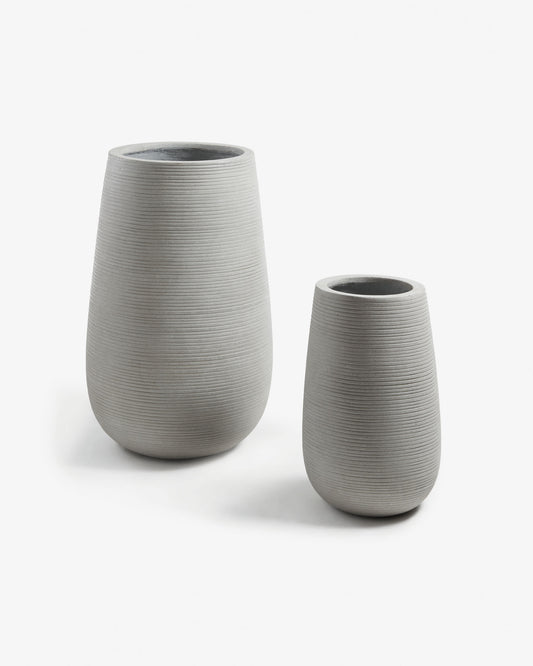 Loa set of 2 planters Ø 45 cm / Ø 30 cm