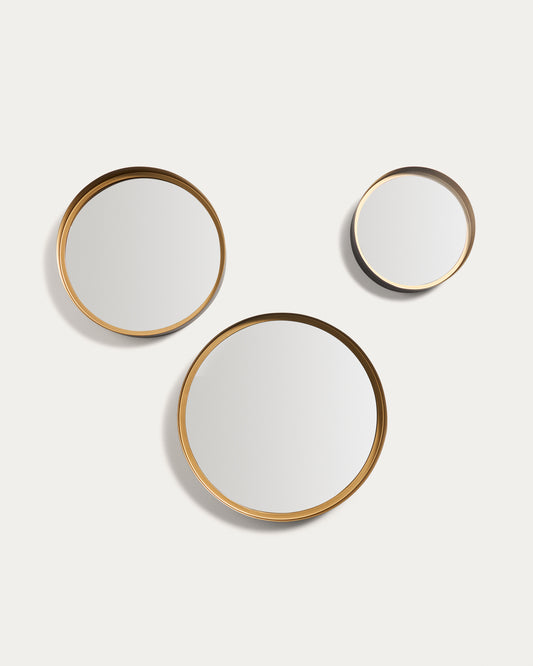 Ralphe set of 3 mirrors Ø 51 cm / Ø 41 cm / Ø 30 cm