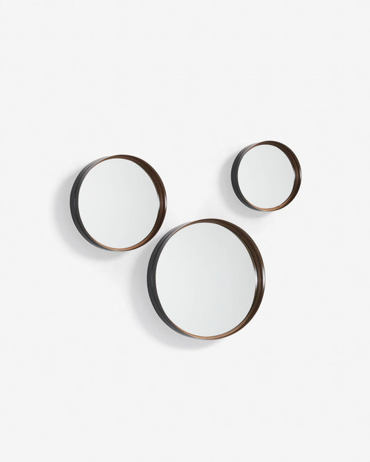 Ralphe set of 3 mirrors Ø 51 cm / Ø 41 cm / Ø 30 cm