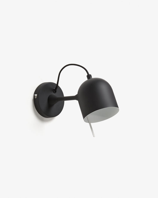 Lucilla wall lamp black