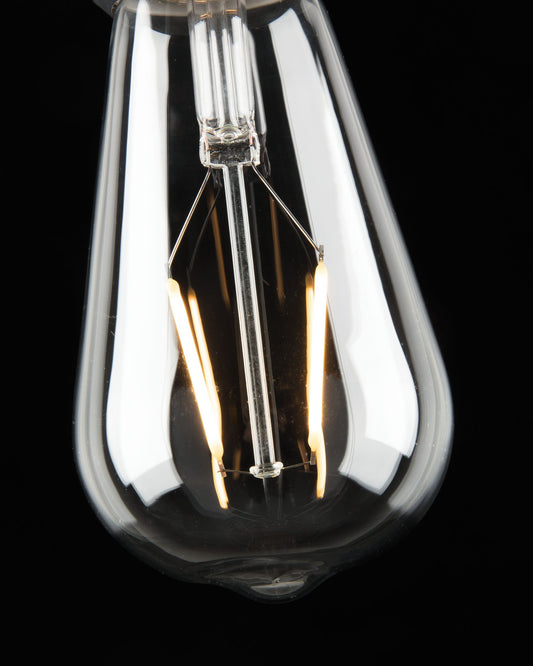 Halogen LED Bulb E27 of 4W and 65 mm warm light