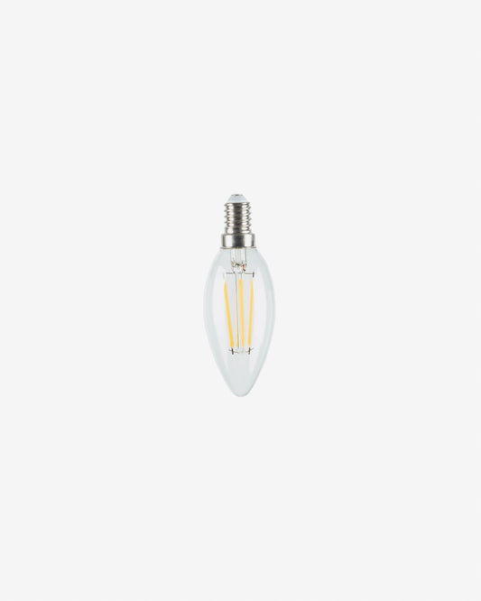 Bulb LED Bulb E14 of 4W and 35 mm warm light