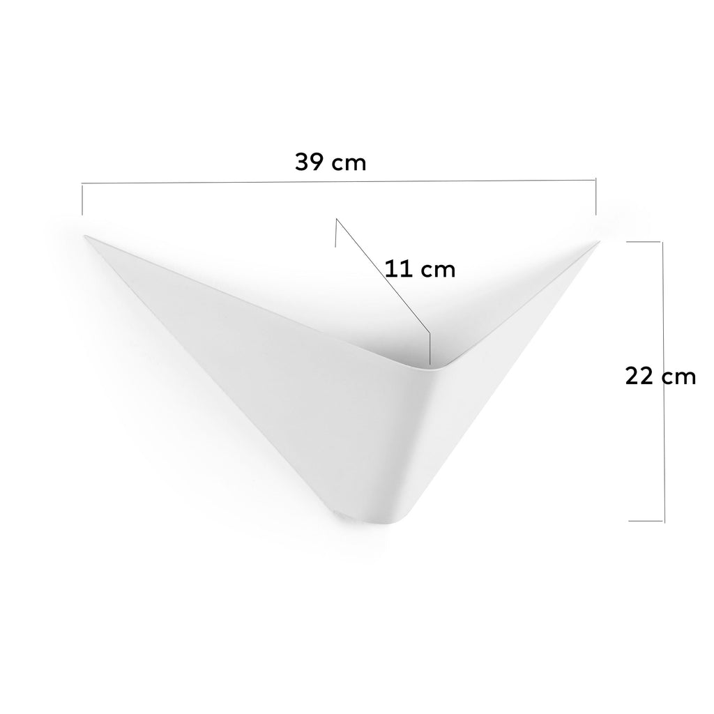 Ginebra wall lamp in white