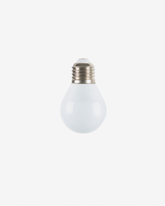 Bulb LED E27 lightbulb, 4W and 45 mm with warm light