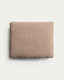 Blok brown chenille cushion 50 x 60cm