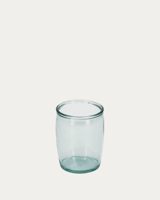 Trella clear bathroom cup