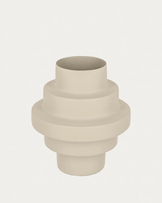 Velia beige vase