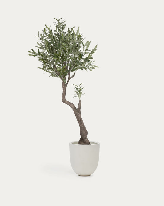 Artificial Olive Tree with black plantpot 140 cm