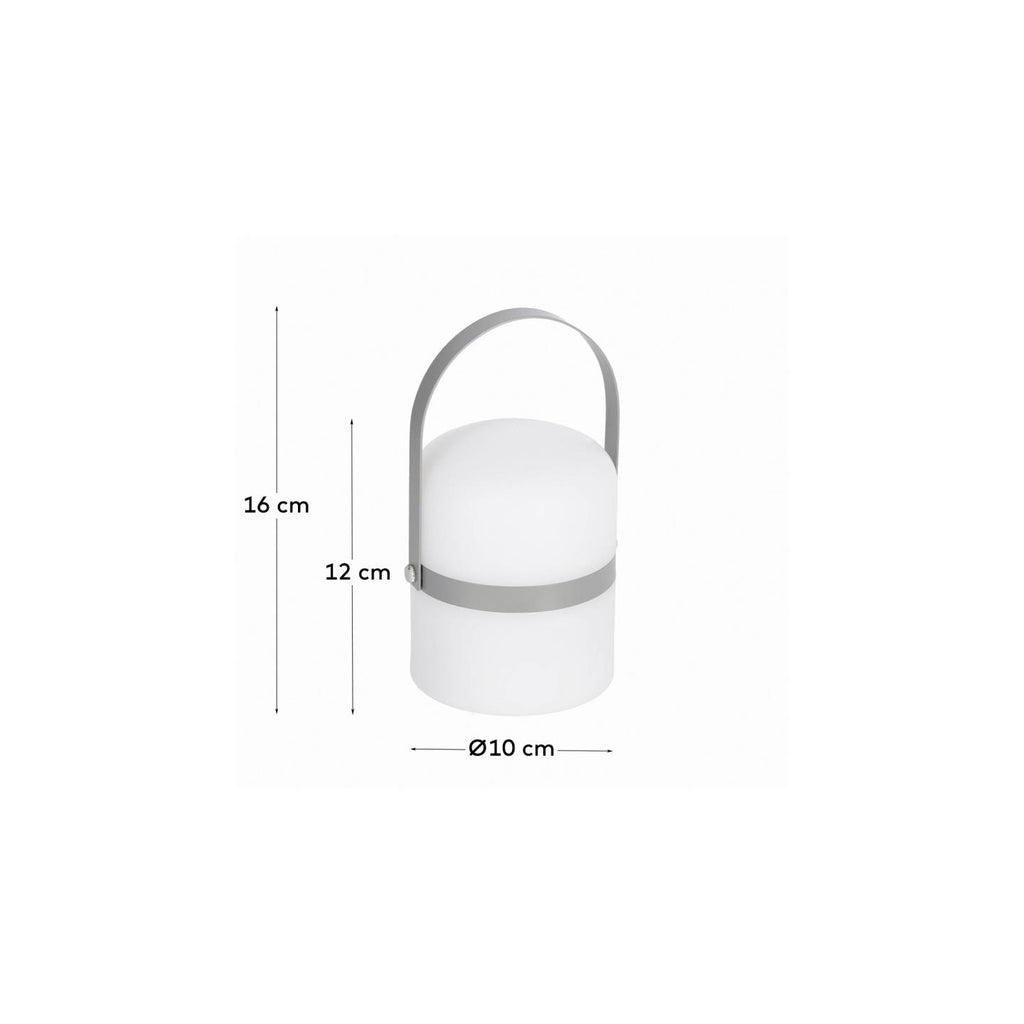 Ridley grey mini table lamp