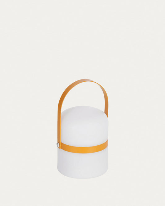 Ridley mustard yellow mini table lamp