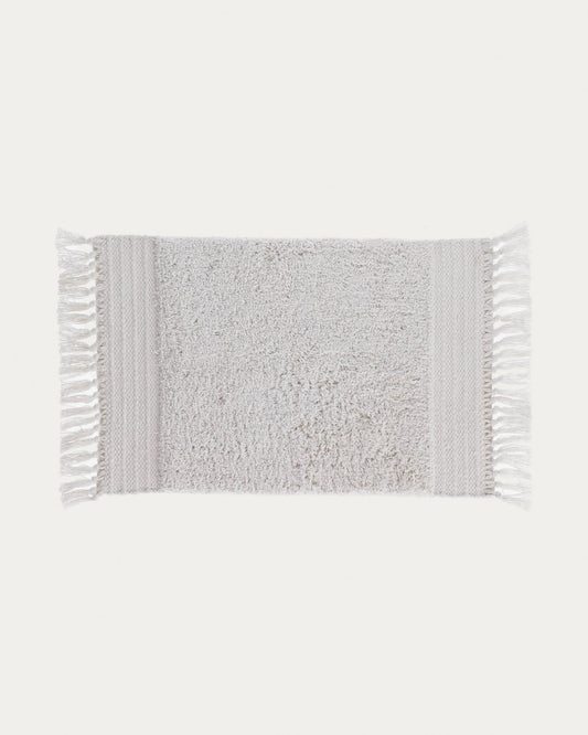 Nilce white bath mat 40 x 60 cm