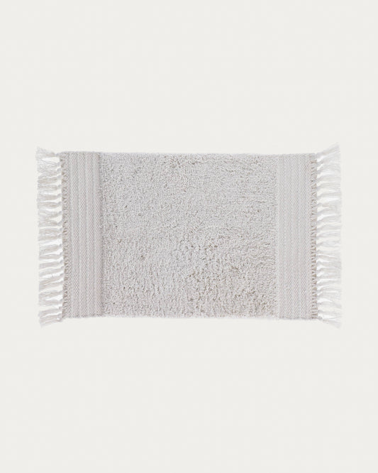 Nilce white bath mat 40 x 60 cm