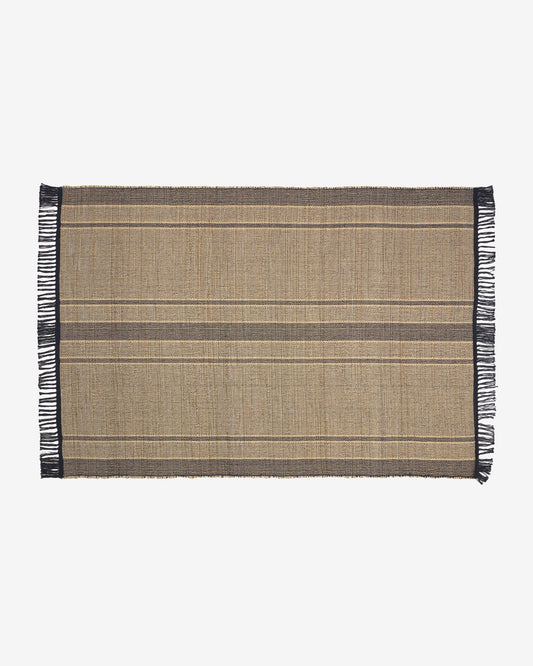 Brunilda black and brown rug 160 x 230 cm