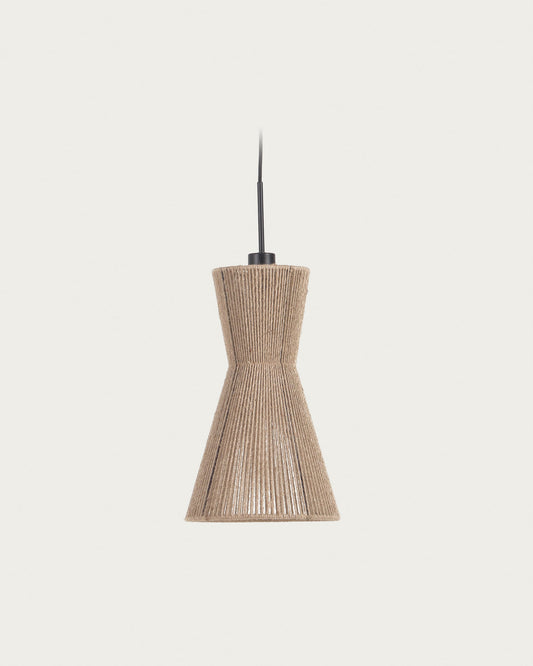 Crista jute light shade with natural finish Ø 24.5 cm