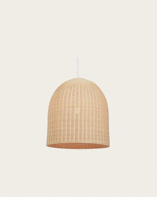 Druciana rattan ceiling light shade with natural finish Ø 60 cm