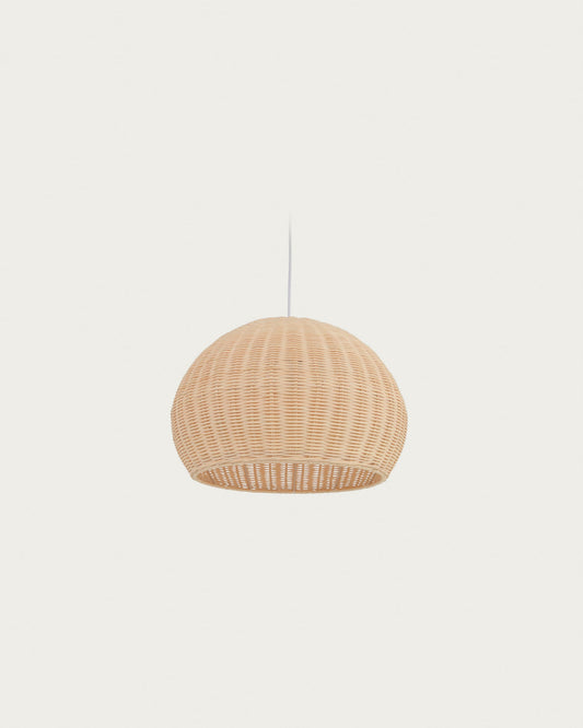 Deyarina rattan ceiling light shade with natural finish Ø 45 cm