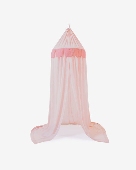 Carelene 100% cotton canopy for kids in pink