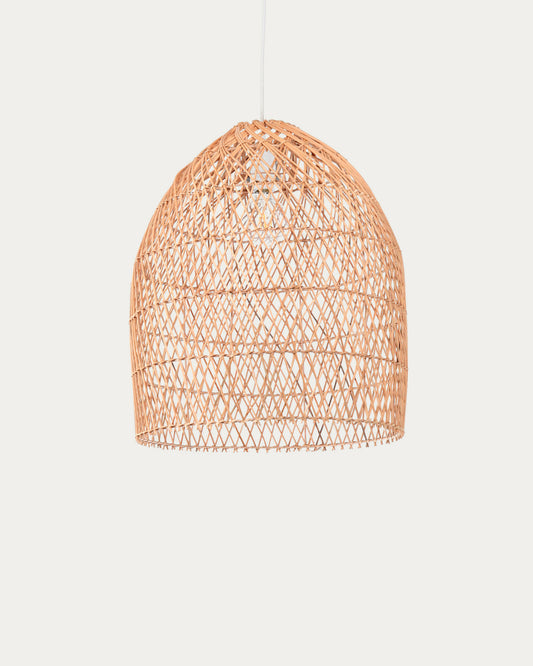Domitila ceiling light shade in rattan with natural finish Ø 44 cm