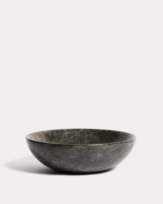 Darnen grey marble countertop washbasin Ø 40cm