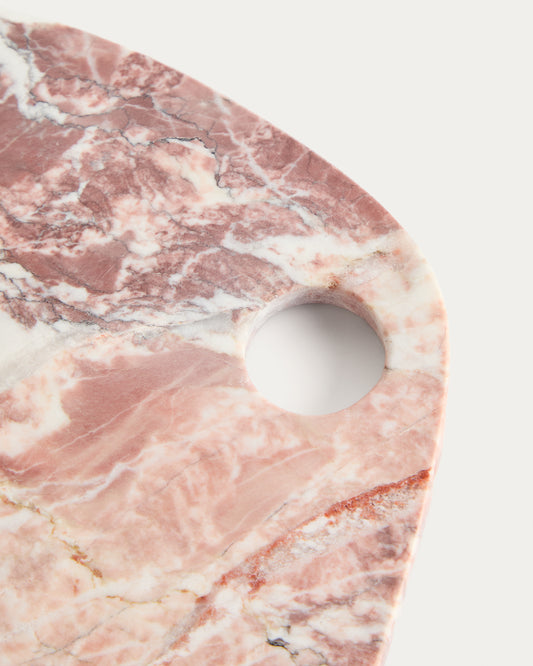 Meran burgundy marble serving board 29 x 23cm