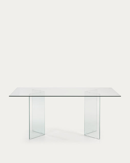 Burano glass table 180 x 90 cm