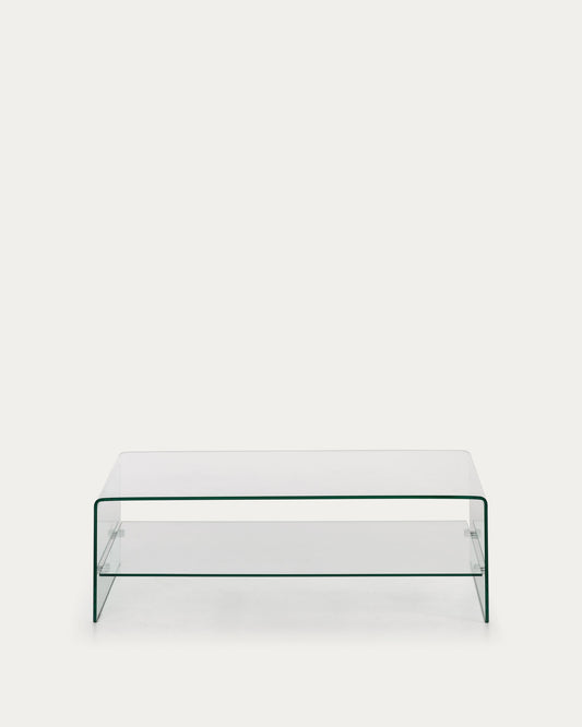 Burano glass coffee table 110 x 55 cm