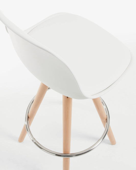 White Slad barstool height 74 cm