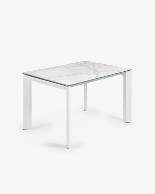 Axis table 120 (180) cm white legs