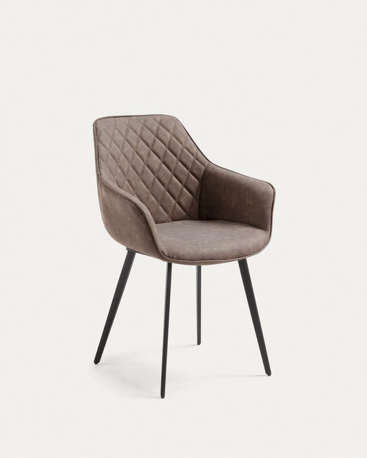 Amira chair in light grey