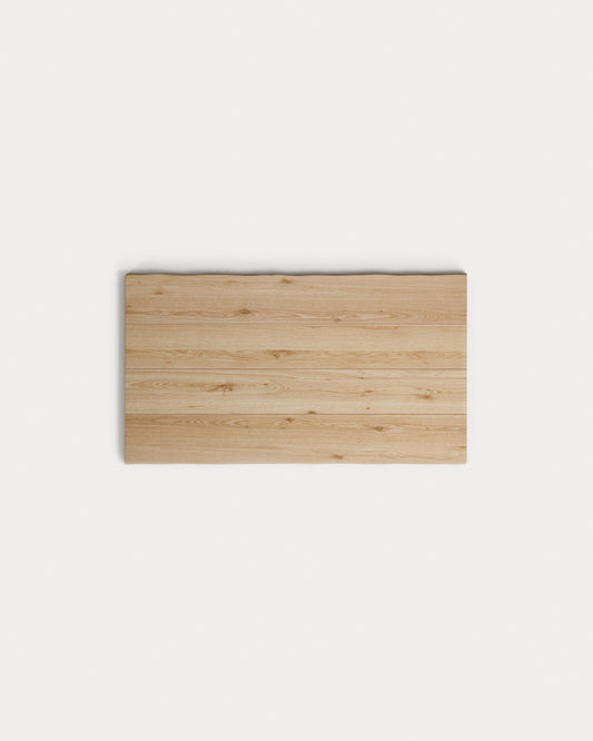 Argo table top in white-washed oak veneer, 160 x 90 cm