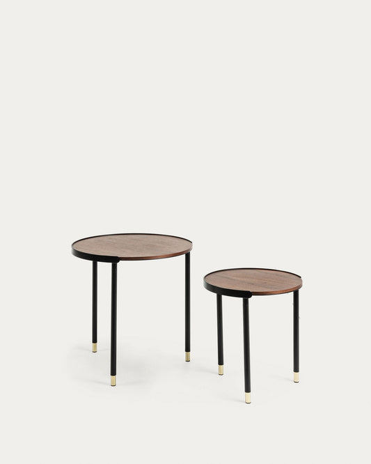 Anabel side tables Ø 50 / Ø 38 cm