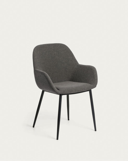 Konna dark grey chair