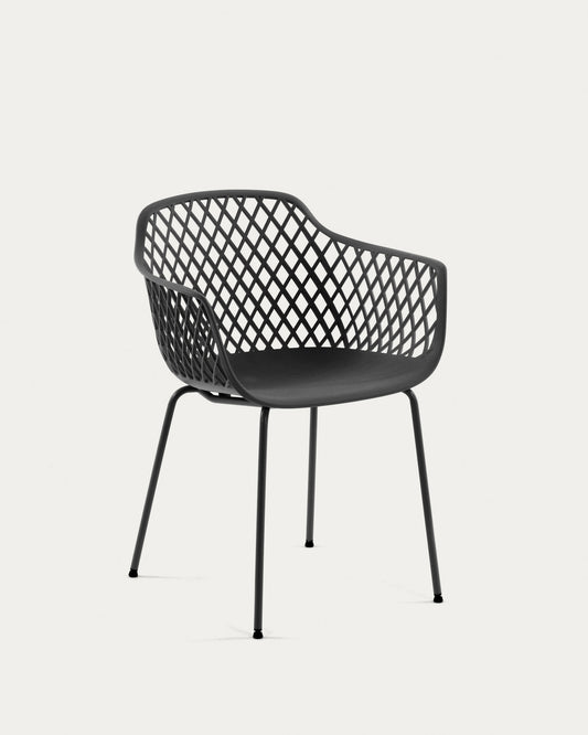 Quinn outdoor chair in grey