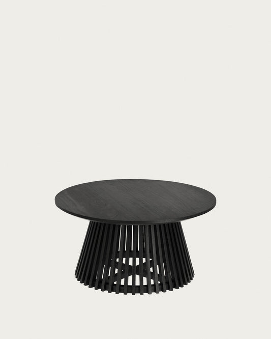 Jeanette Ø 80 cm black coffee table